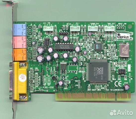 Звуковая карта yamaha pci