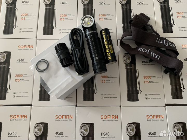 Налобный фонарик Sofirn HS40, HS41