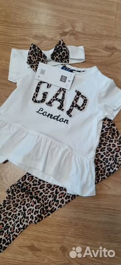 Костюм новый для девочки Gap с лосинами