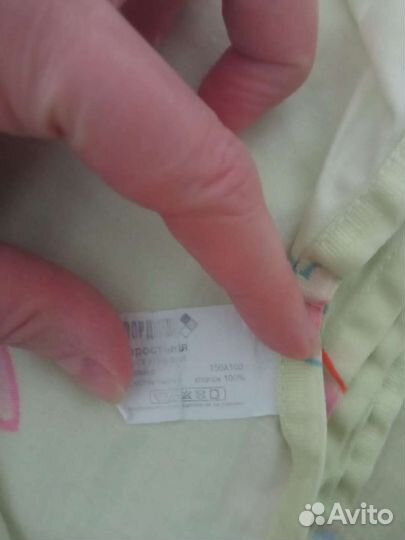 Детское постельное белье сатин в кроватку 60х120