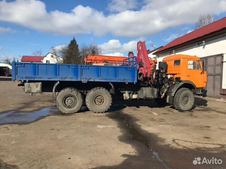 КАМАЗ 43118 с КМУ, 2010