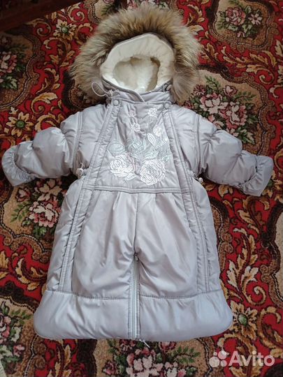 Комбинезон -конверт трансформер зима,весна,осень