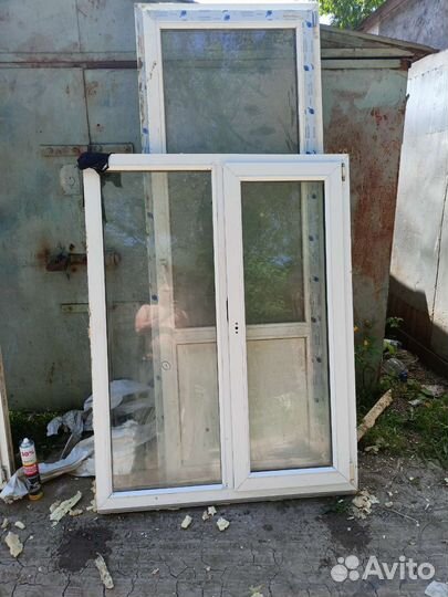 Окна пластиковые бу