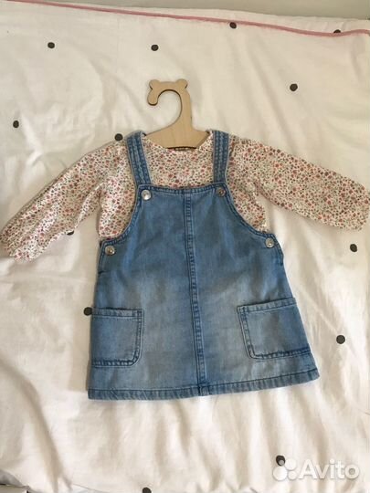 Джинсовый сарафан HM