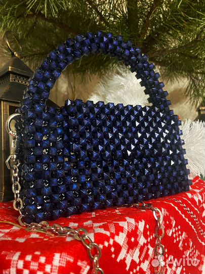 Сумка из бусин ручной работы