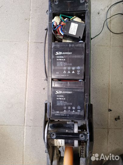 Самокат детский электрический