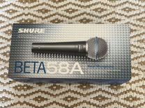Микрофон shure Beta 58a оригинал