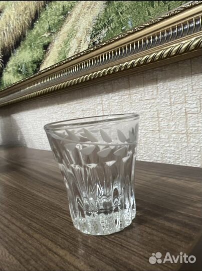 Рюмки стопки хрустальные