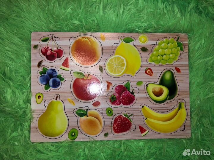 Деревянные пазлы вкладыши сортеры развивающие