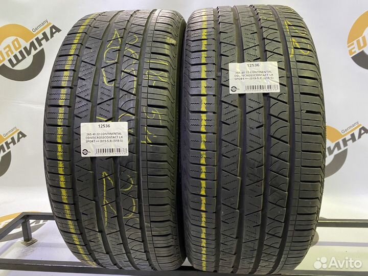 Continental ContiCrossContact LX Sport 265/40 R22