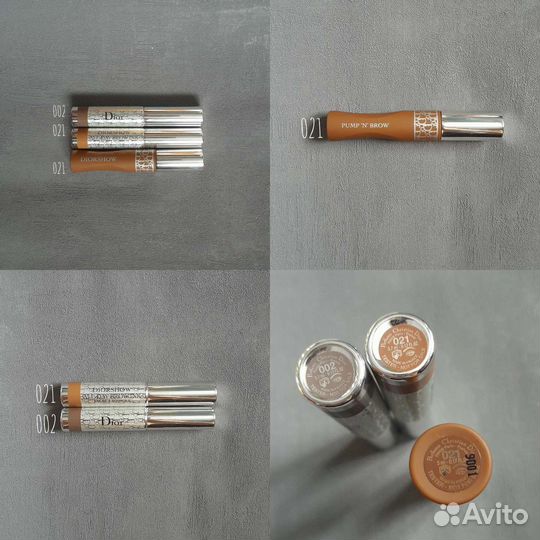 Декоративная косметика D&G, Shiseido, Dior, Ysl