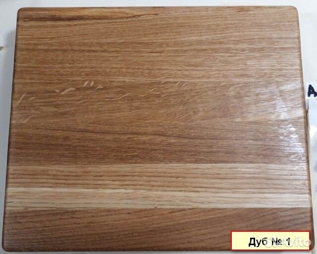 Доска разделочная дуб ясень толстая массивная