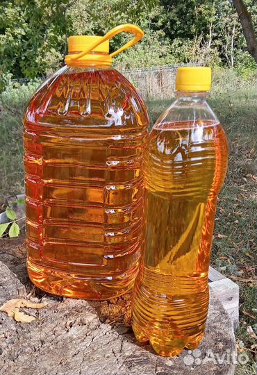 Масло подсолнечное нерафинированное