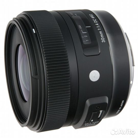Объектив Sigma AF 30mm f/1.4 DC HSM ART Canon