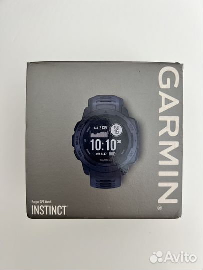 Умные часы Garmin Instinct graphite
