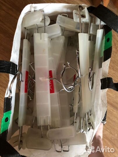 Вешалки и плечики бу для брюк/юбок и руб/блузок