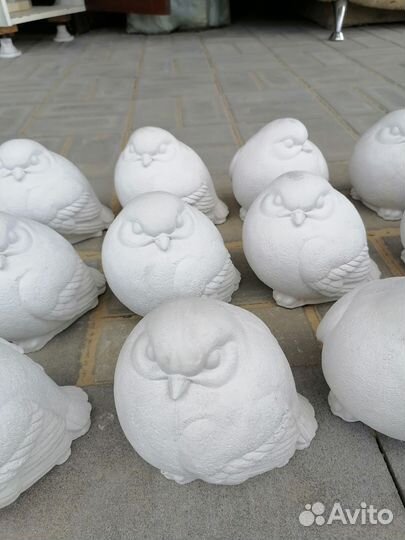 Фигурка из гипса. Птица