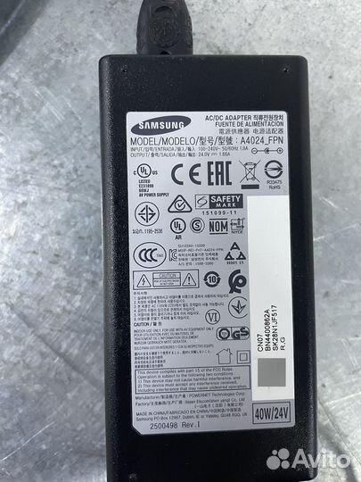 Блок питания, оригинал samsung A4024 FPN 40w/24v