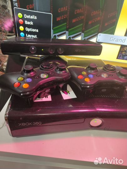 Xbox 360 прошитый полный комплект +игры