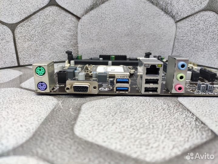 Материнская плата LGA 1150 H81 gigabyte GA-H81M-S1