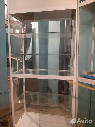 Витрины алюминиевые