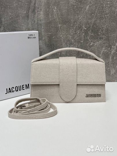 Сумка jacquemus le bambino из ткани