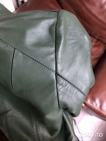 Куртка кожаная
