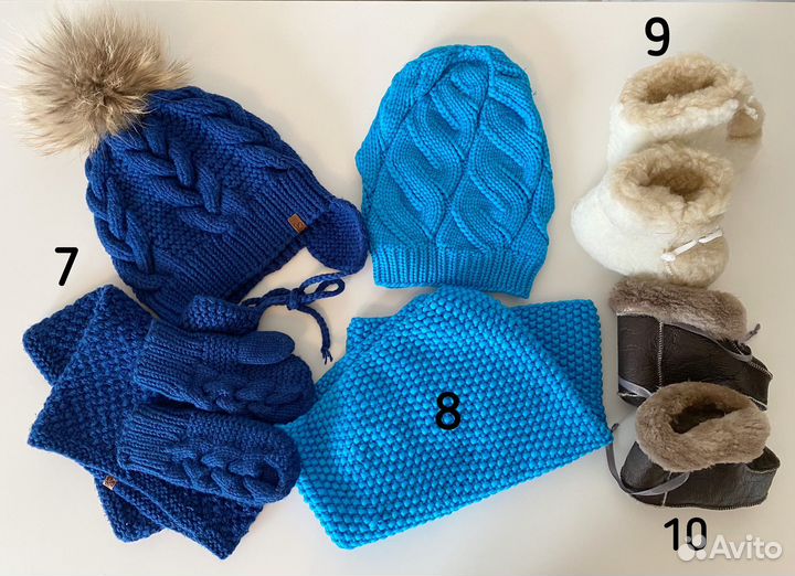 Шапки детские от 0 до 4 лет