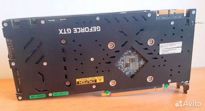 Видеокарта gtx 1070 Ti 8gb