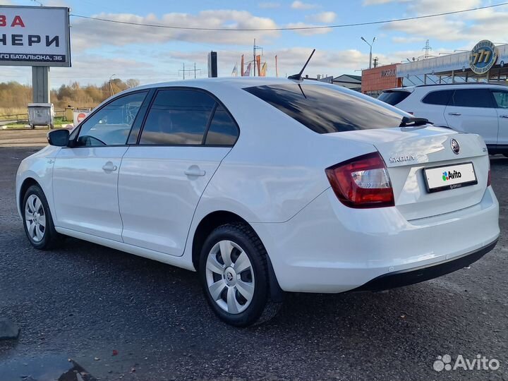 Skoda Rapid 1.6 AT, 2019, 49 000 км