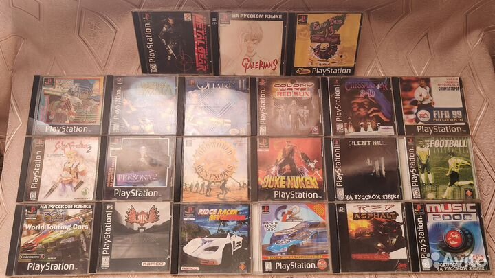 Штамповка, пиратка, игры PS1, playstation