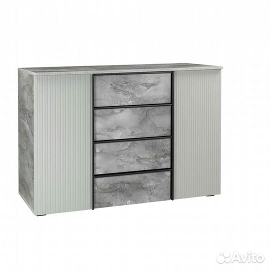 Комод с доводчиками лофт