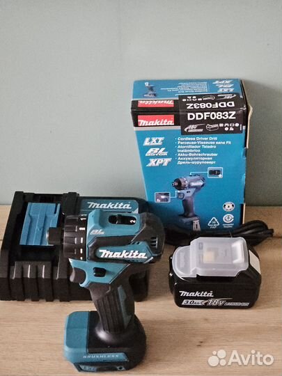 Аккумуляторная дрель шуруповерт makita 18v