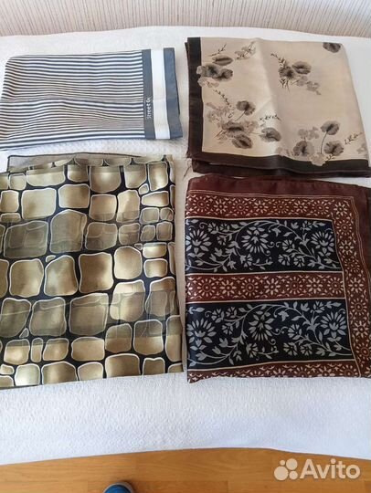 Шелковые платки шейные