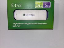 USB-модем мегафон 3G E352 белый