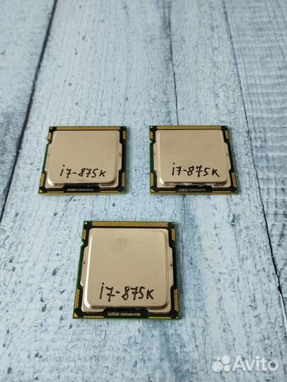 Процессор Intel Core i7-875K