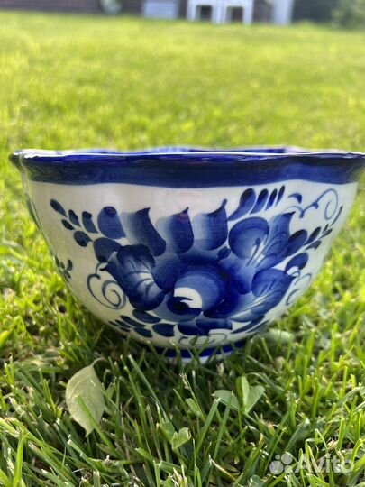 Салатник Гжель