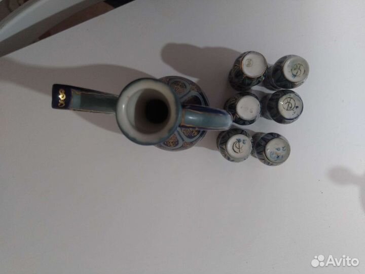 Кувшин и 6 стопок Винтаж 70-е годы СССР