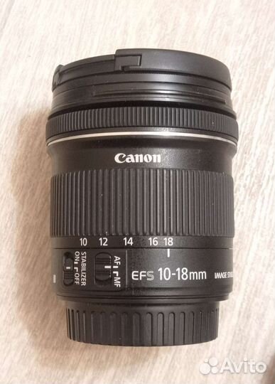 Объектив canon ef-s 10-18