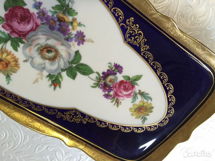 Lindner фарфор, поднос, блюдо