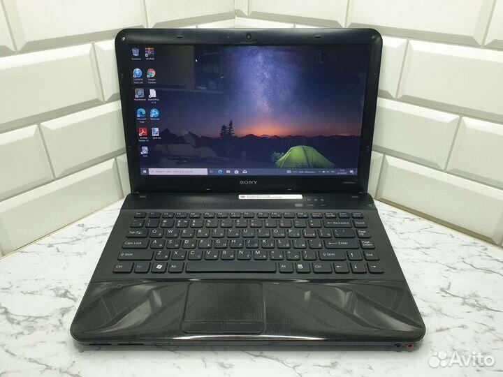 Ноутбук sony vaio i3