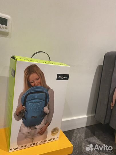 Рюкзак переноска кенгуру zaffiro