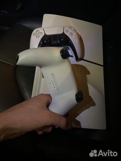 PS5 slim + 2 джойстика + игры