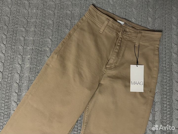 Джинсовые брюки zara maag новые