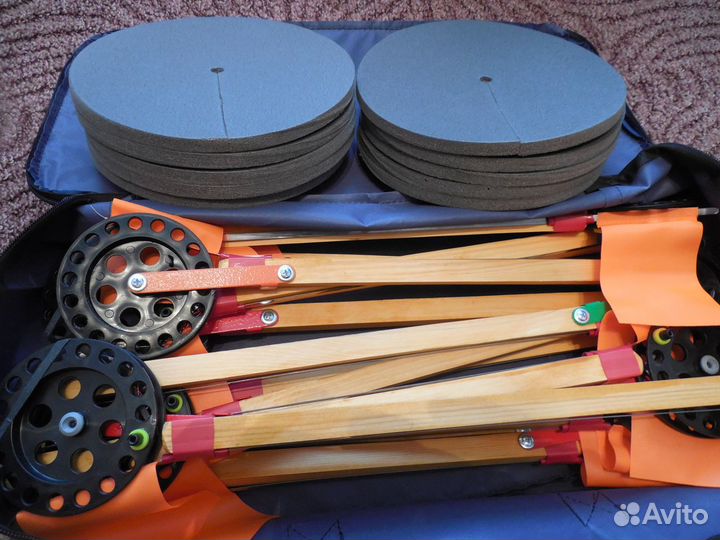 VIP+ Набор оснащенных жерлиц 10 шт в сумке