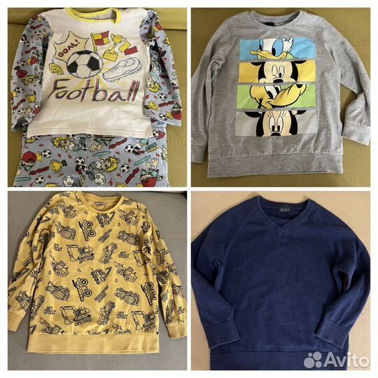 Вещи пакетом на мальчика 116 122