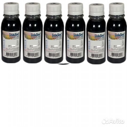 Черный, ac-264, Чернила InkTec E0017 Epson L800/L1