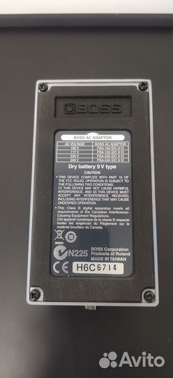 Гитарная педаль бас-хорус Boss CEB-3