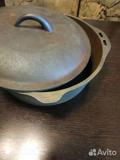 Казан чугунный 4-5 литров