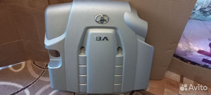 Крышка двигателя land cruiser 200